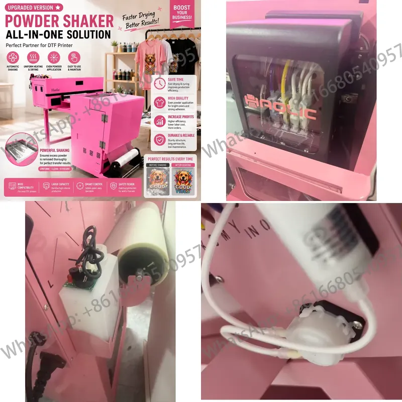 Pet Supplies In - 工場供給A2 DTFプリンター、PETフィルム、パウダーインク、アパレル印刷事業用フルセット