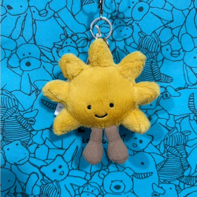 Pet Supplies In - イギリス限定版ティーバッグマシュマロ漫画猫ぬいぐるみインタラクティブおもちゃペットガールギフト卒業シーズンギフトキーホルダー