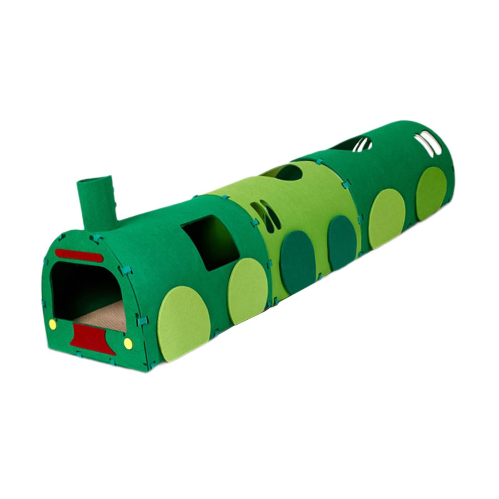 Cat Tunnel Toy - 猫用トンネルベッド 猫用ベッド キャットベッド 耐傷性のある隠れ家 ウサギ 小動物