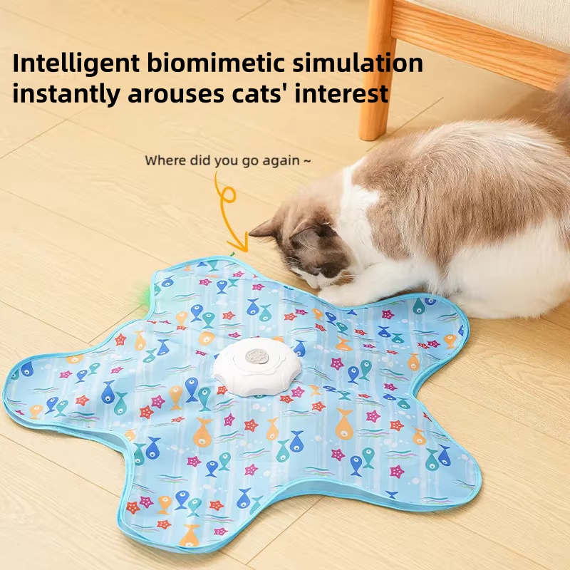 モーション起動式インタラクティブ猫用おもちゃ 隠れんぼ鳴き笛 - Cat Tunnel Toy のレビューと価格