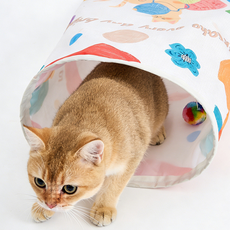 ホットセール 紙製猫トンネル 猫用掘り遊びグッズ インタラク - Cat Tunnel Toy のレビューと価格