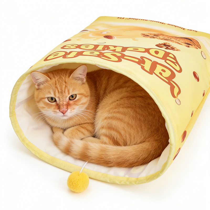 ホットセール 紙製猫トンネル 猫用掘り遊びグッズ インタラク - Cat Tunnel Toy のレビューと価格