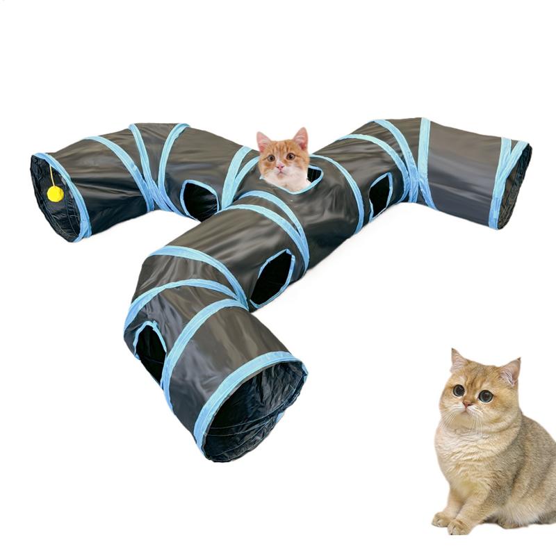 猫のおもちゃトンネル屋内猫隠すインタラクティブプレイトンネル - Cat Tunnel Toy のレビューと価格