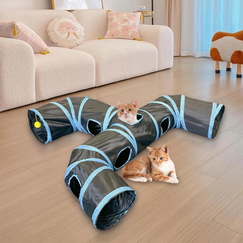 猫のおもちゃトンネル屋内猫隠すインタラクティブプレイトンネル - Cat Tunnel Toy のレビューと価格