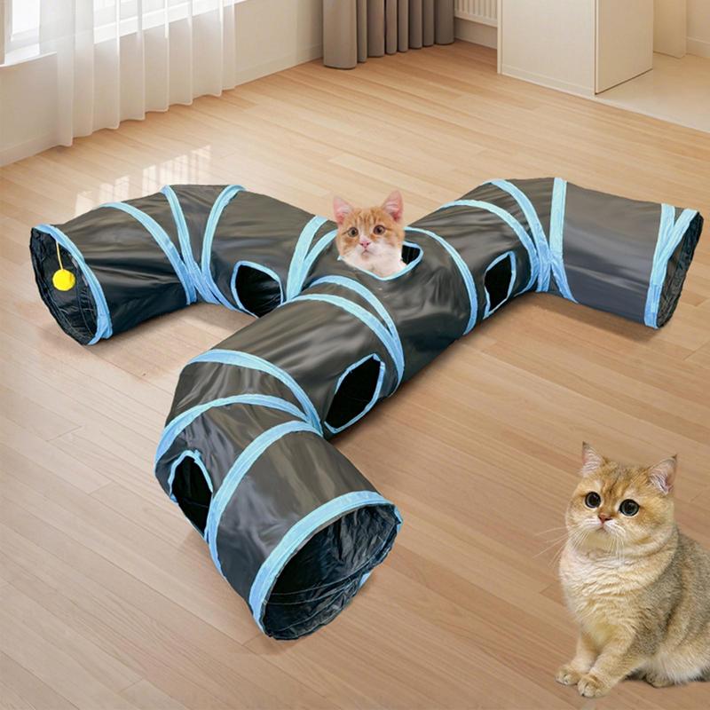 猫のおもちゃトンネル屋内猫隠すインタラクティブプレイトンネル - Cat Tunnel Toy のレビューと価格