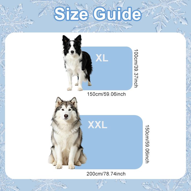 夏用冷却薄型ブランケット犬猫用通気性冷却マットソフト軽量洗え - Dog Cooling Mat のレビューと価格