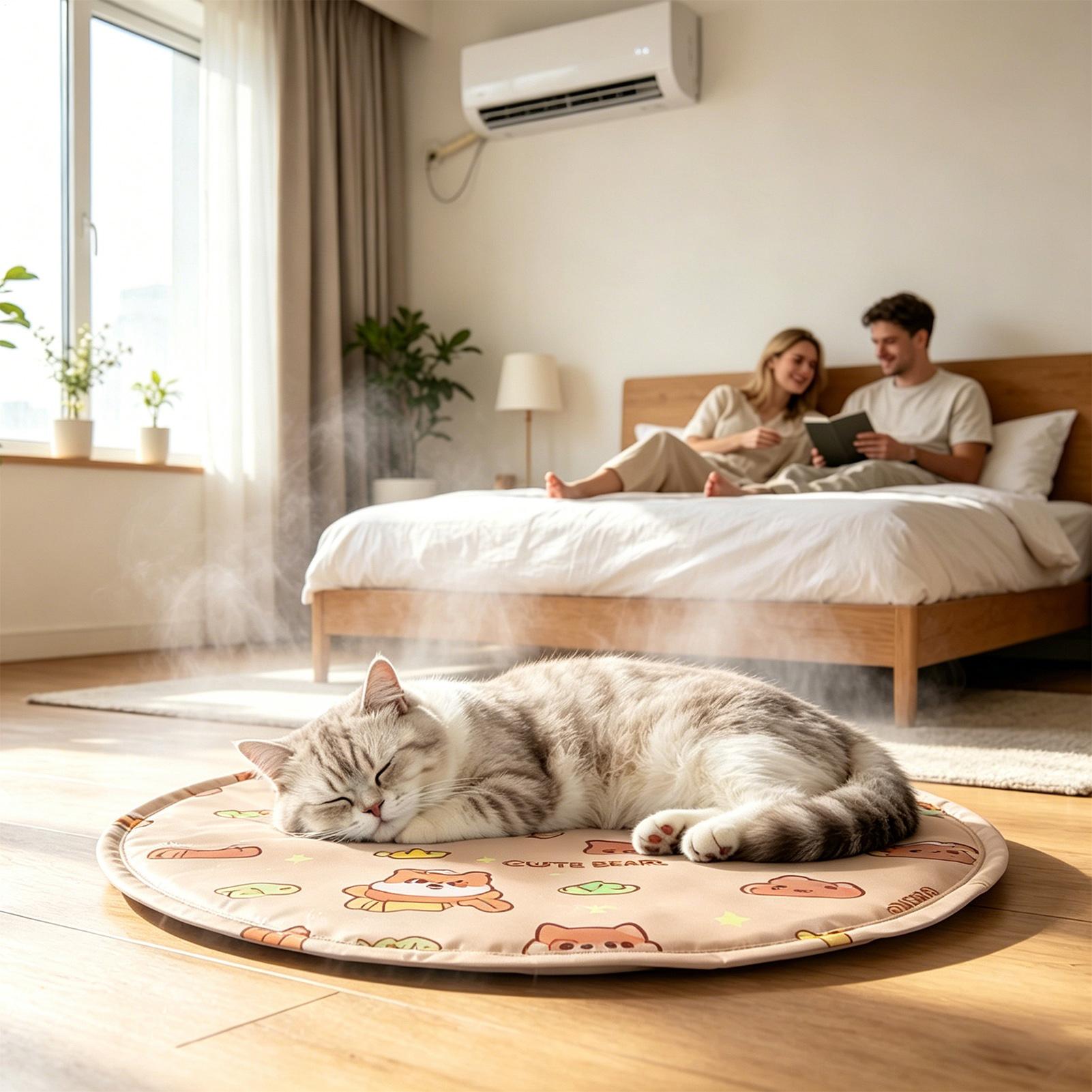 犬用冷却ジェルマット 快適で柔らかい滑り止めジェル冷却ドッグ - Dog Cooling Mat のレビューと価格