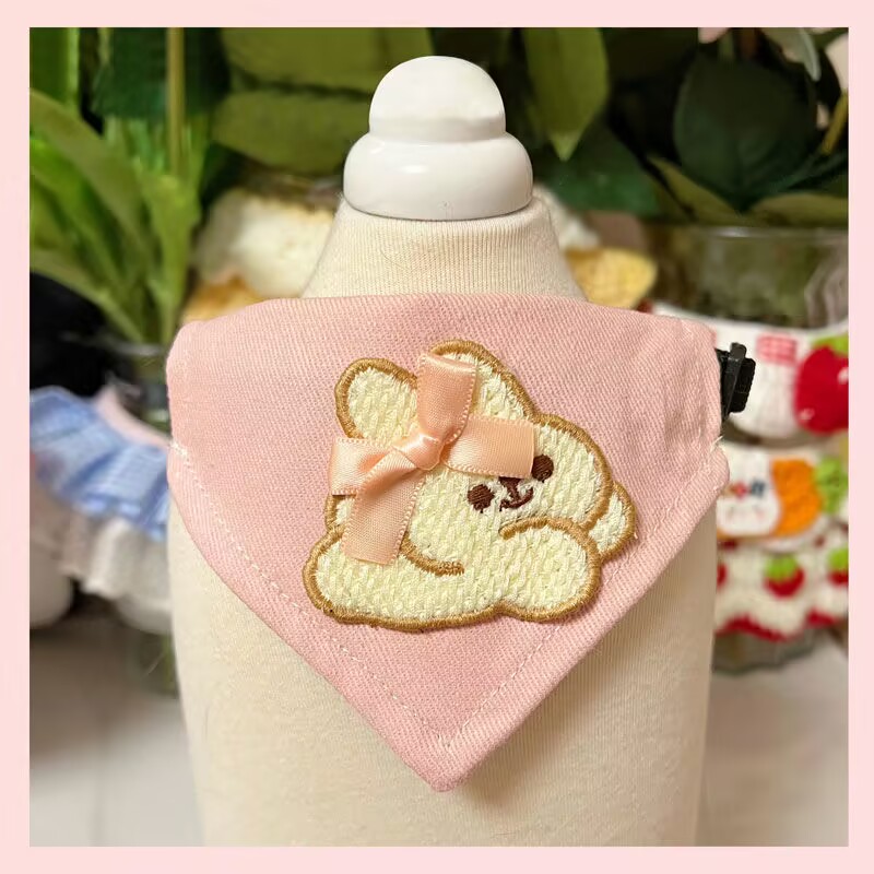 猫と犬用のペットよだれかけ、かわいい万能唾液拭き、三角拭き、 - Pet Supplies In のレビューと価格