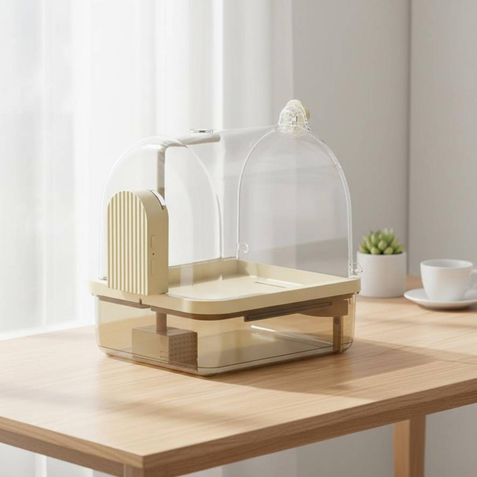 吊り下げ式鳥用シャワー 透明パノラマビュー付き 鳥用入浴ボッ - Pet Supplies In のレビューと価格