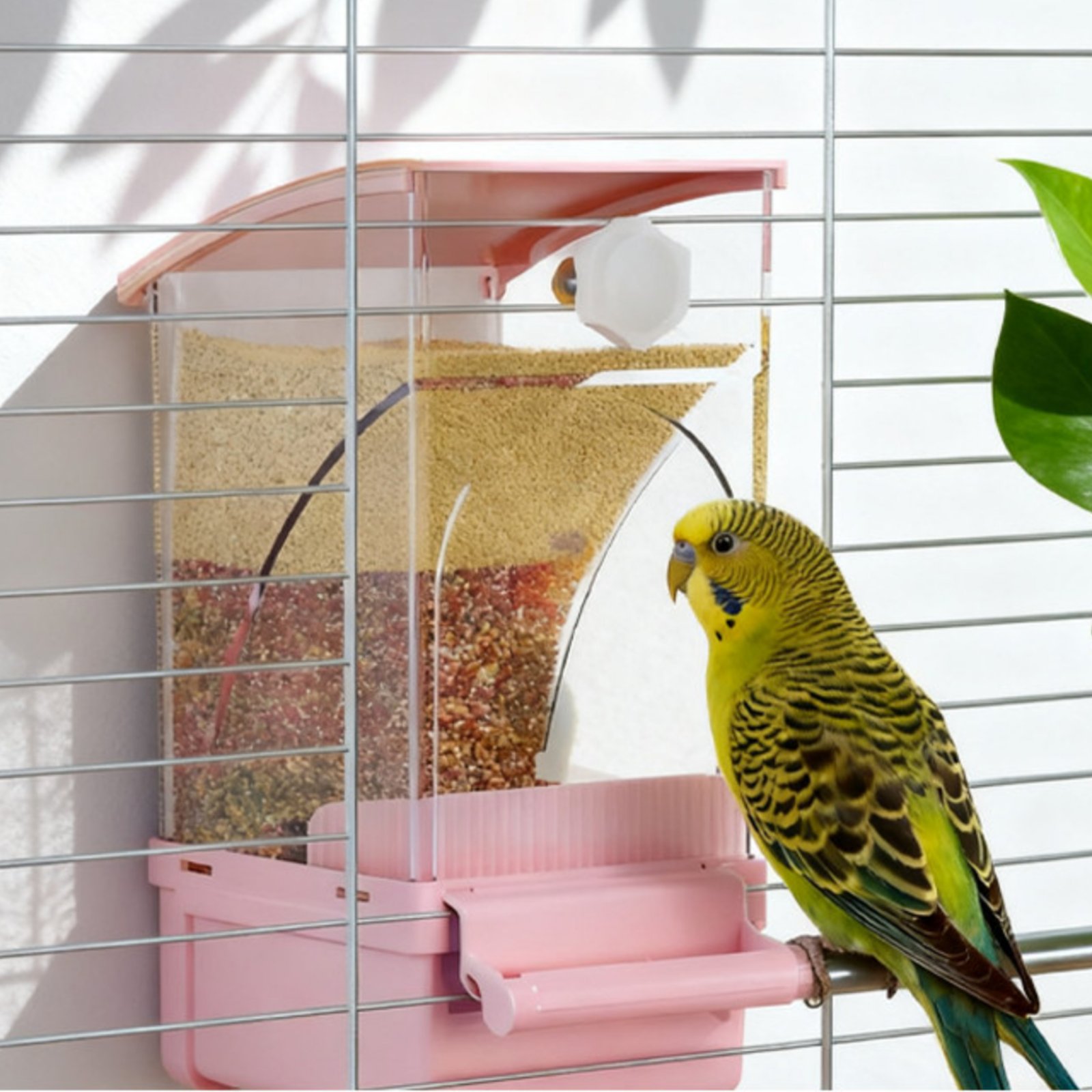 自動鳥用フィーダー 殻分離式 汚れのない鳥用フィーダー 汚れ - Pet Supplies In のレビューと価格