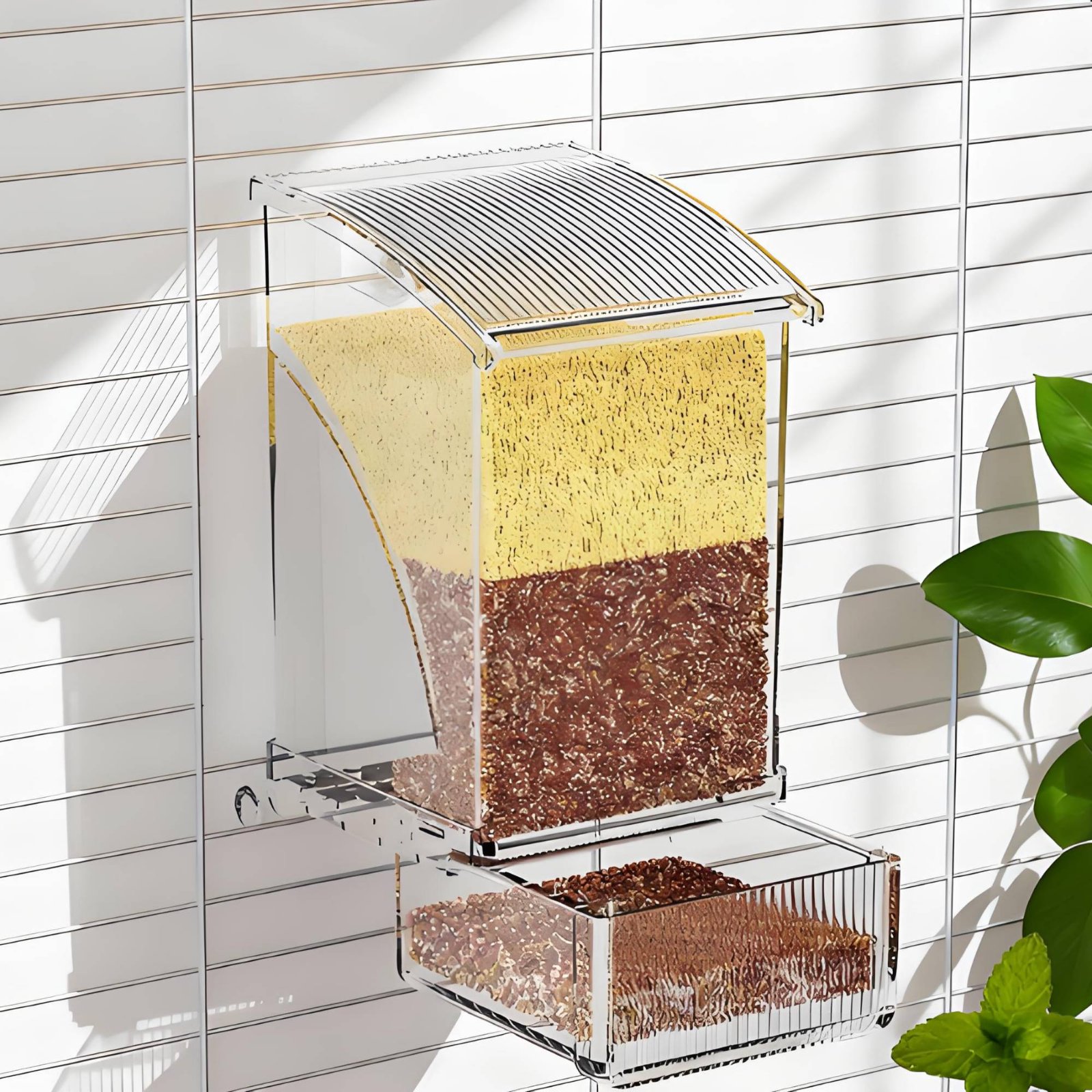 自動鳥用フィーダー 殻分離式 汚れのない鳥用フィーダー 汚れ - Pet Supplies In のレビューと価格