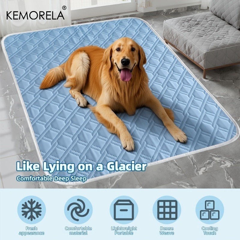 KEMORELA 2 個犬冷却マット夏ペット冷感ベッド特大小 - Dog Cooling Mat のレビューと価格