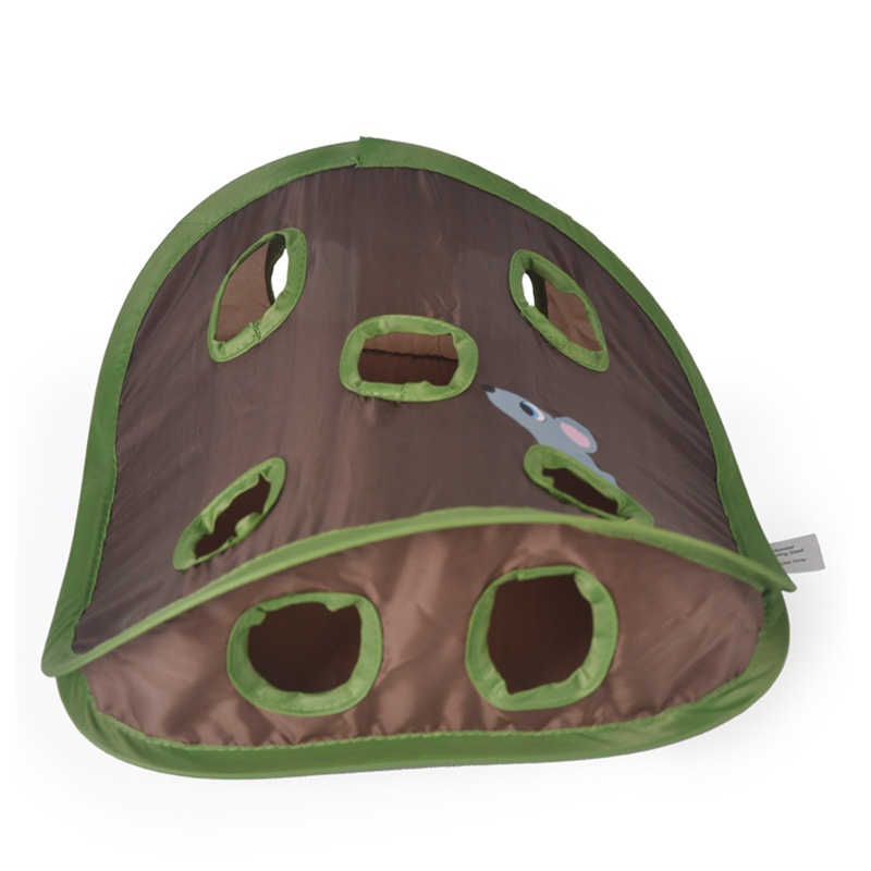 インタラクティブで可愛いペット用猫のおもちゃ - 折りたたみ - Cat Tunnel Toy のレビューと価格