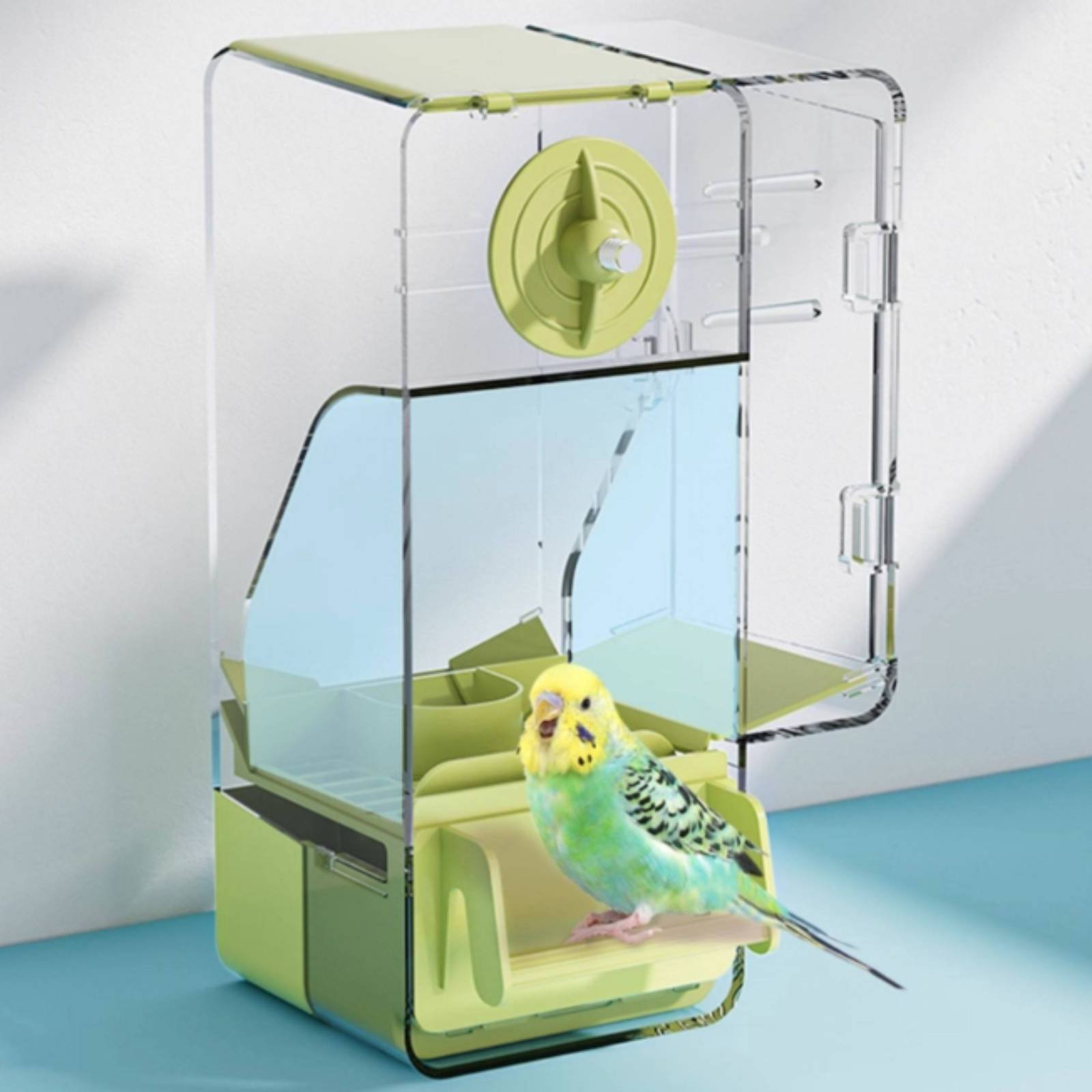 種子分離フィーダー 飛沫防止 終わらないように汚れにくい鳥用 - Pet Supplies In のレビューと価格