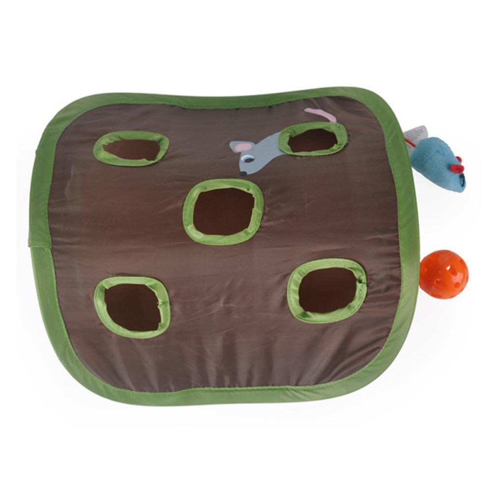 かわいいペット猫インタラクティブかくれんぼゲーム 9 穴トン - Cat Tunnel Toy のレビューと価格