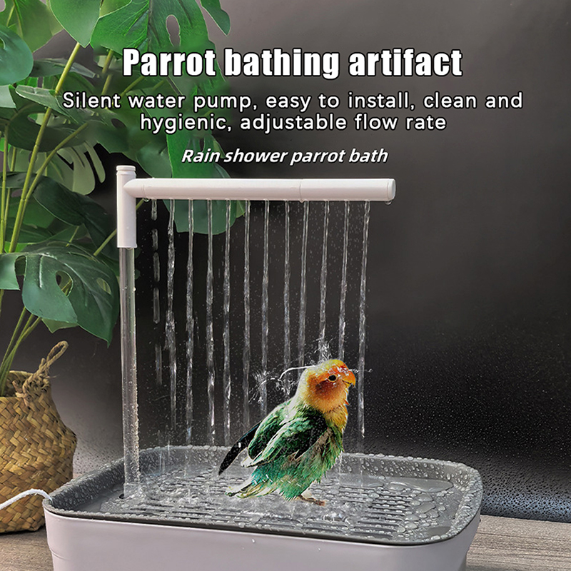 新発売2026 自動オウム用バスタブ USB電動ペット循環式 - Pet Supplies In のレビューと価格